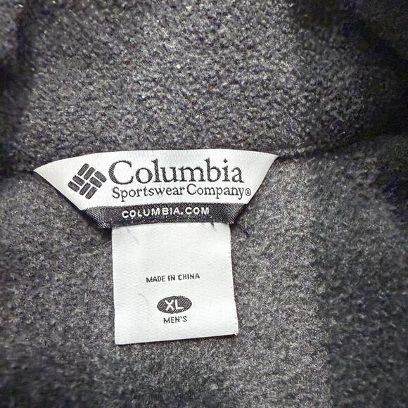 Columbia University of Kentucky Wildcats Full Zip Fleece Men's XL Gray Blue NCAA - Picture 4 of 9